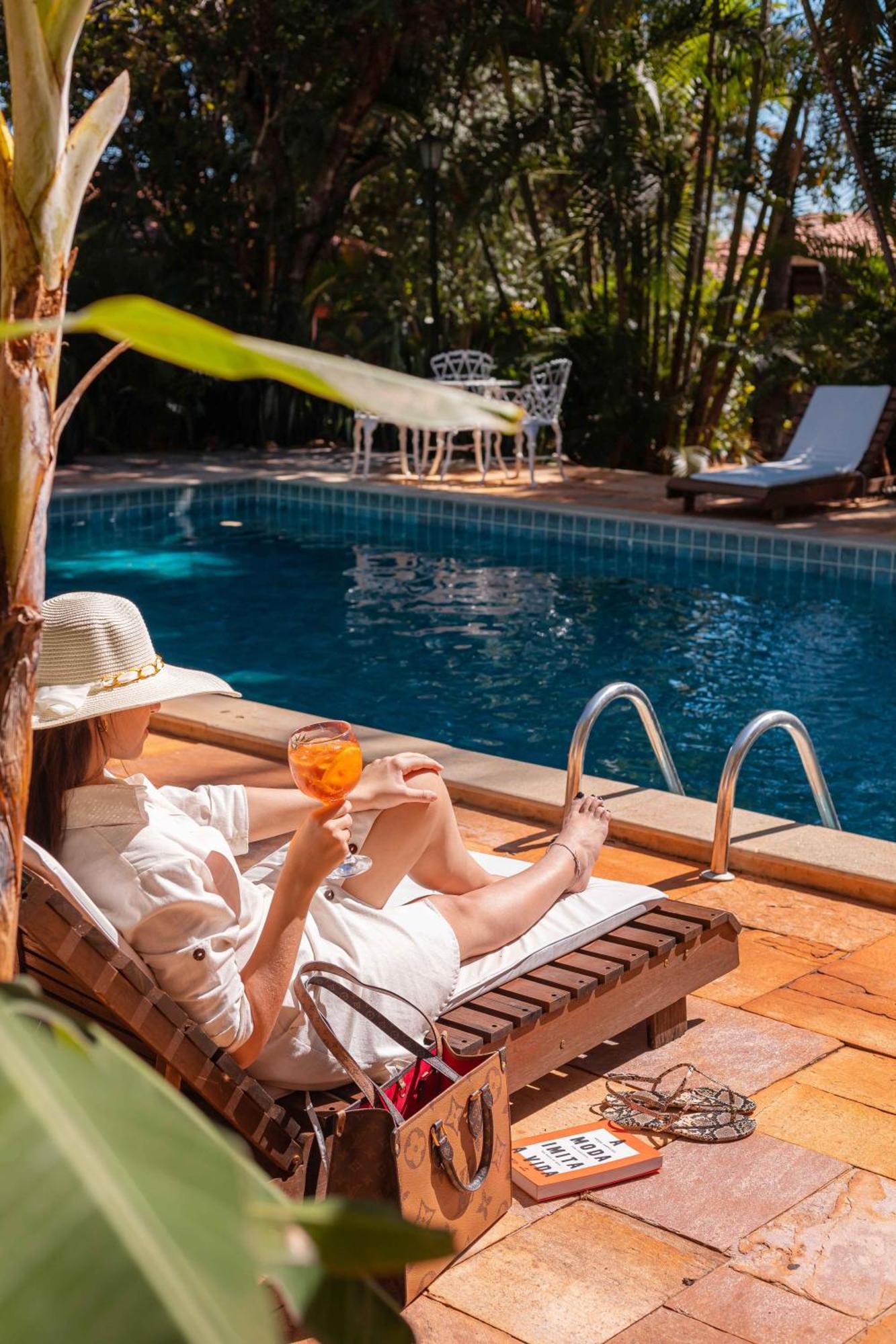 Pouse No Jardim Hotell Pirenópolis Eksteriør bilde
